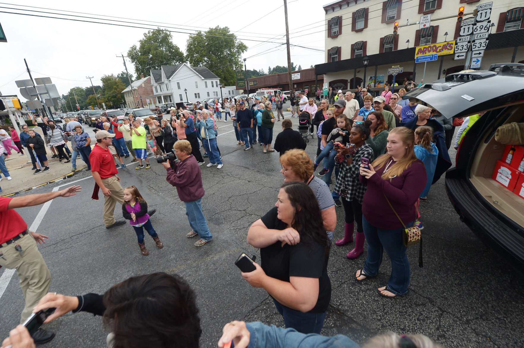 Budweiser Clydesdales Visit Shippensburg